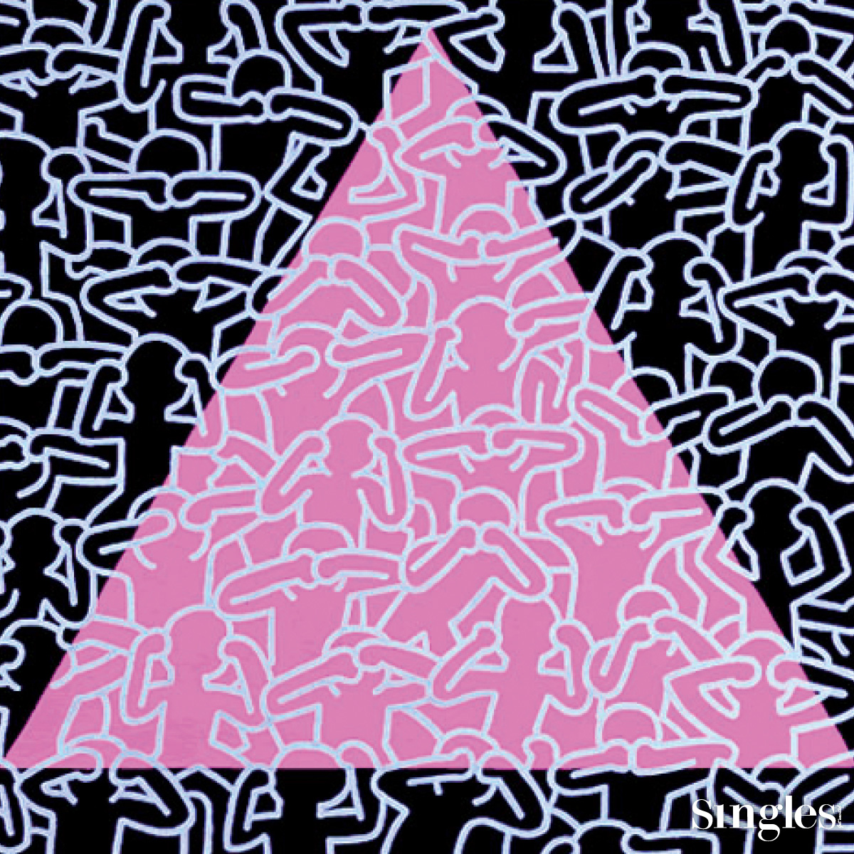 키스 해링 '죽음의 침묵'(Keith Haring ‘Silence=Death’)